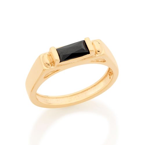 ANEL INFANTIL BANHADO A OURO 18K