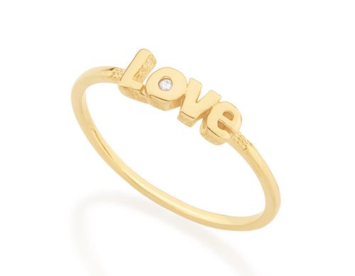 ANEL SKINNY RING BANHADO A OURO 18K COM ZIRCÔNIA