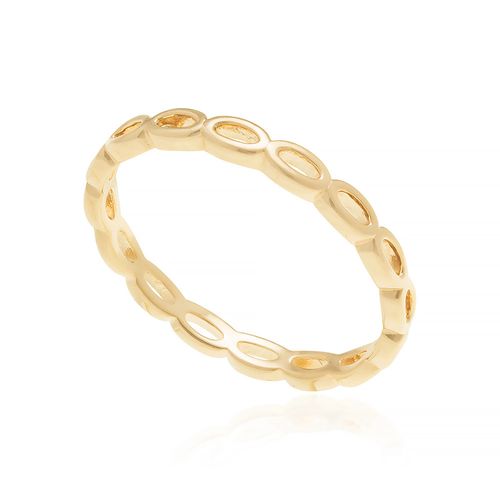 ALIANÇA BANHADA A OURO 18K