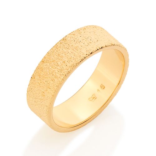 ALIANÇA BANHADA A OURO 18K