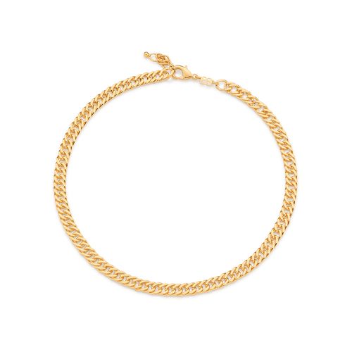 GARGANTILHA BANHADA A OURO 18K
