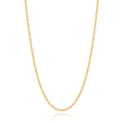 CORDÃO BANHADO A OURO 18K