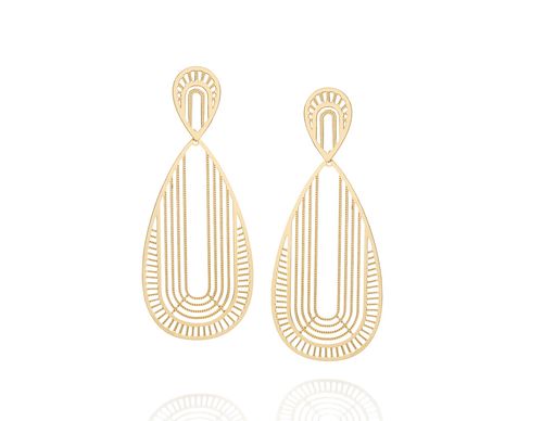 MAXI BRINCO BANHADO A OURO 18K