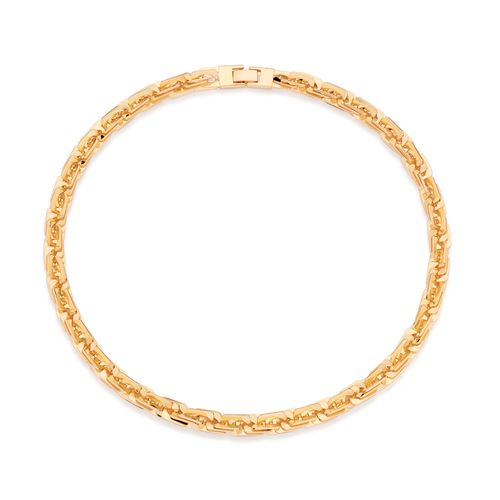 GARGANTILHA SUPREMO BANHADA A OURO 18K