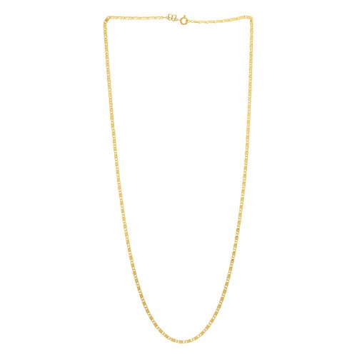 CORDÃO BANHADO A OURO 18K FIO DIAMANTADO