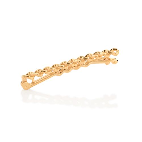 PRESILHA DE CABELO BANHADA A OURO 18K