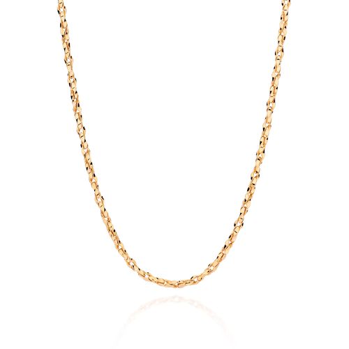 GARGANTILHA BANHADA A OURO 18K