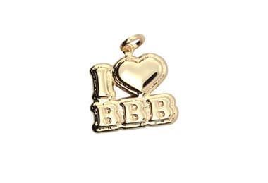 PINGENTE BANHADO A OURO 18K