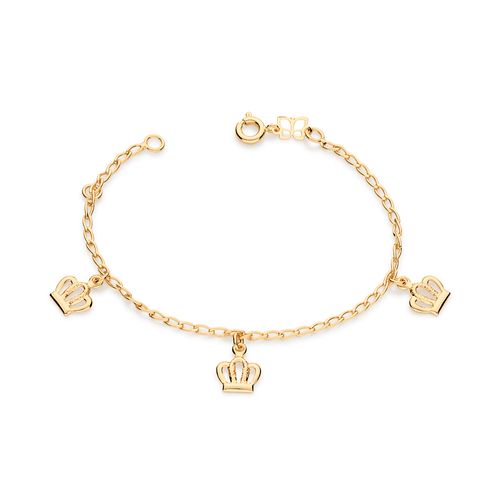 PULSEIRA BANHADA A OURO 18K INFANTIL