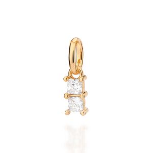 PINGENTE BANHADO A OURO 18K COM ZIRCÔNIAS