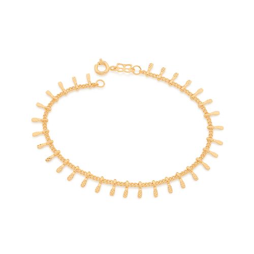 PULSEIRA BANHADA  A OURO 18K