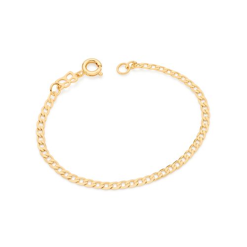 PULSEIRA INFANTIL BANHADA A OURO 18K