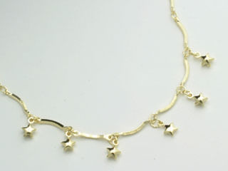 Colares e Correntes  JOIA BANHADA OURO 18K