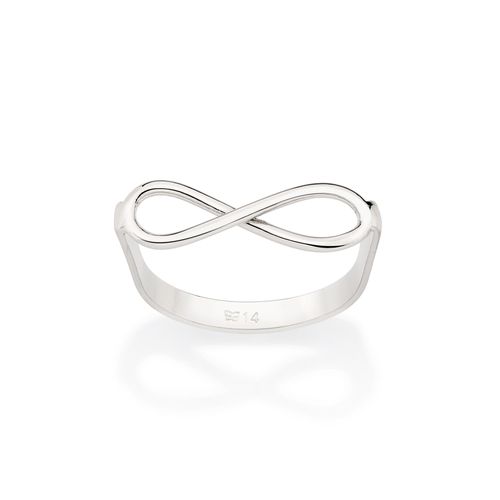 ANEL SKINNY INFINITO BANHADO A PLATINA