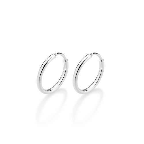 BRINCO ARGOLA DE PRATA MACIÇA 925