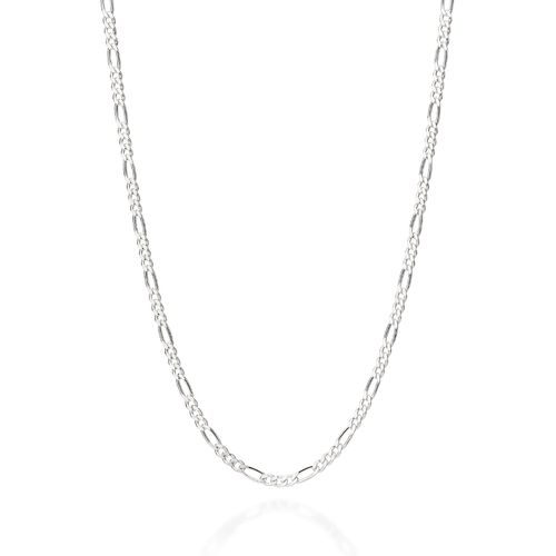 CORDÃO ELO GROUMET 3X1 DE PRATA 925