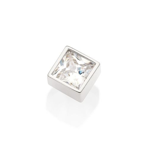 BRINCO ONE SOLITÁRIO DE PRATA 925 COM ZIRCÔNIA