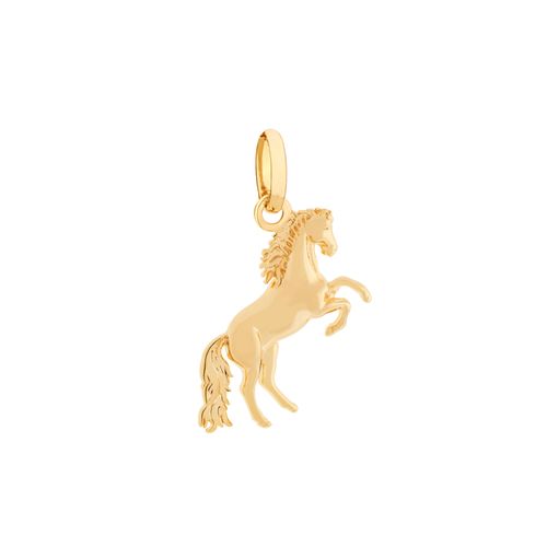 PINGENTE CAVALO BANHADO A OURO 18K