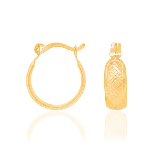 BRINCO BANHADO A OURO 18K ARGOLA