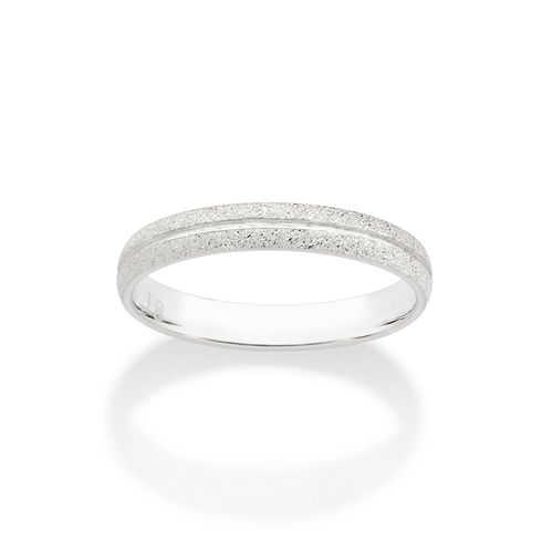 ALIANÇA DIAMANTADA DE PRATA 925