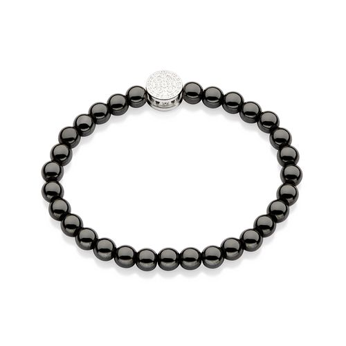 PULSEIRA SHAMBALLA CRUZ DE SÃO BENTO DE PRATA 925