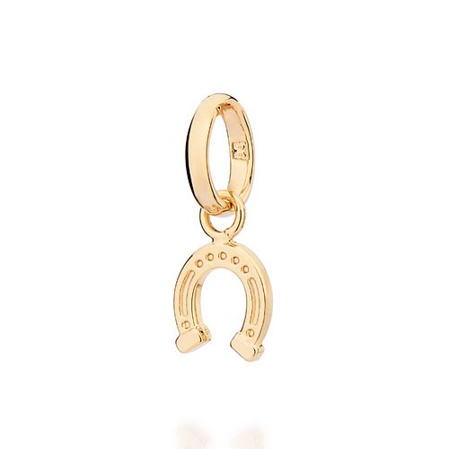 PINGENTE FERRADURA BANHADO A OURO 18K