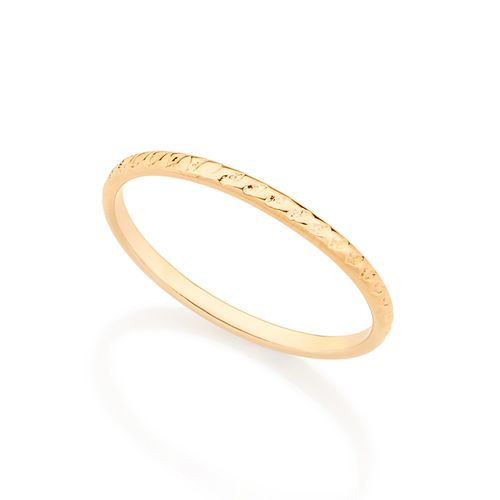ANEL SKINNY BANHADO A OURO 18K