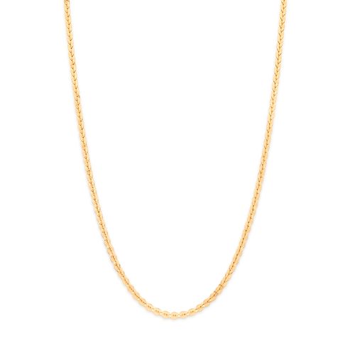GARGANTILHA BANHADA A OURO 18K