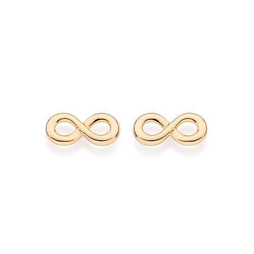 BRINCO INFINITO BANHADO A OURO 18K