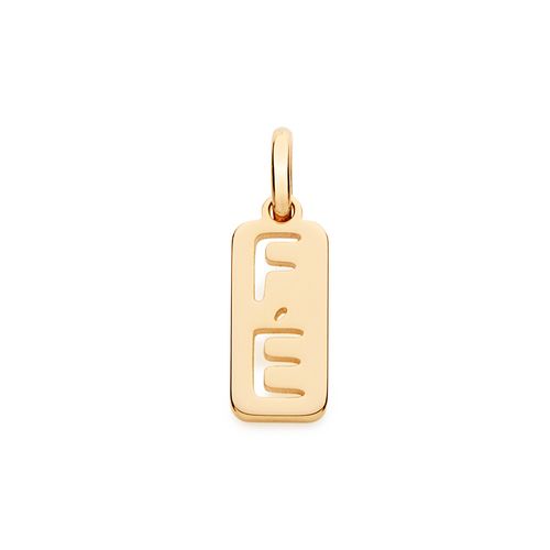 PINGENTE BANHADO A OURO 18K FÉ