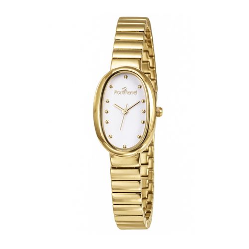 RELÓGIO ANALÓGICO SOCIAL DOURADO