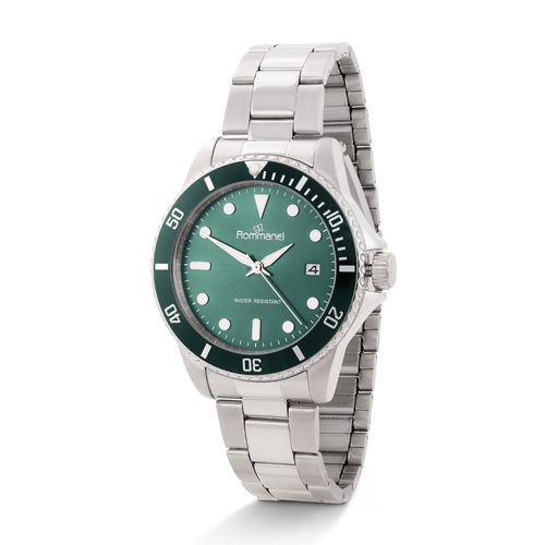 RELÓGIO ANALÓGICO SOCIAL PRATA