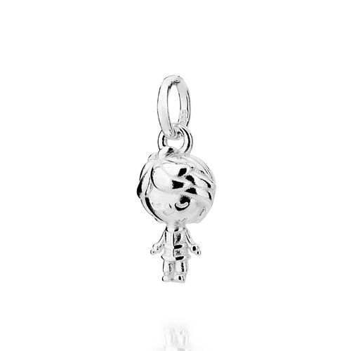 PINGENTE MENINO DE PRATA 925