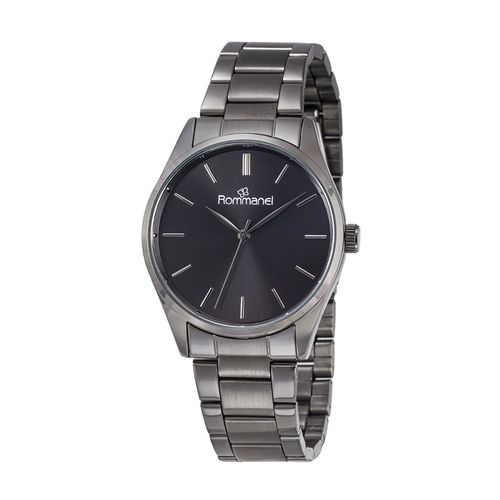 RELÓGIO ANALÓGICO CINZA GRAFITE