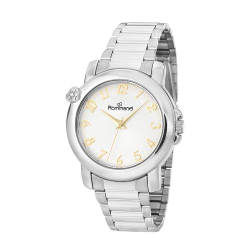 RELÓGIO ANALÓGICO SOCIAL PRATA