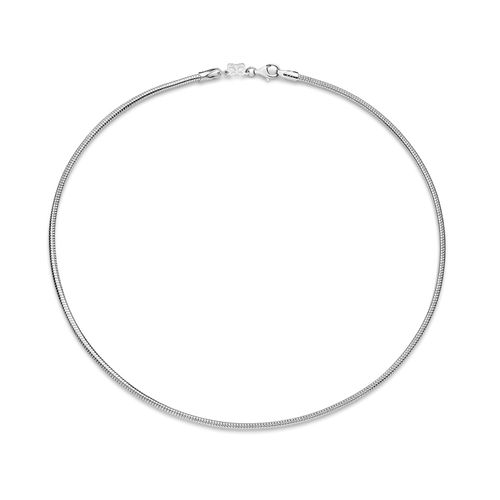 GARGANTILHA ROMMANÁTICA DE PRATA MACIÇA 925