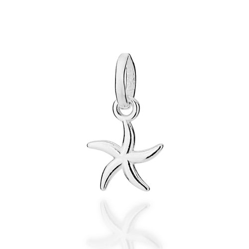 PINGENTE ESTRELA DO MAR DE PRATA MACIÇA 925