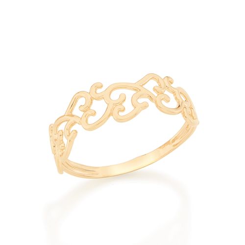 ANEL BANHADO A OURO 18K