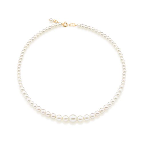 GARGANTILHA FORMADA POR PÉROLAS