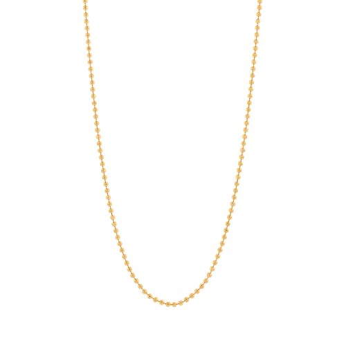 GARGANTILHA BANHADA A OURO 18K