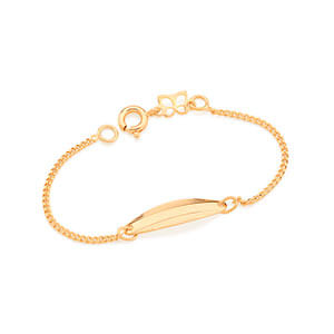 PULSEIRA BANHADA A OURO 18K INFANTIL
