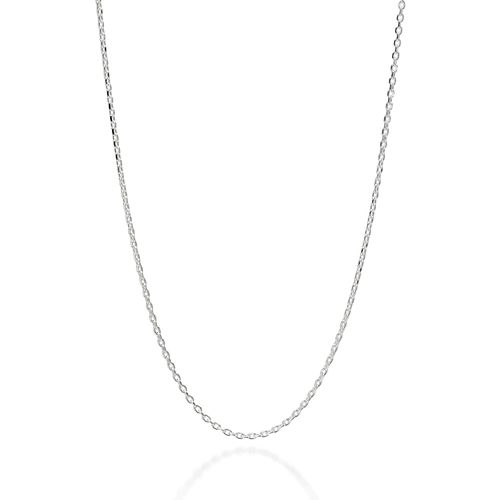 GARGANTILHA ELO CADEADO DE PRATA 925