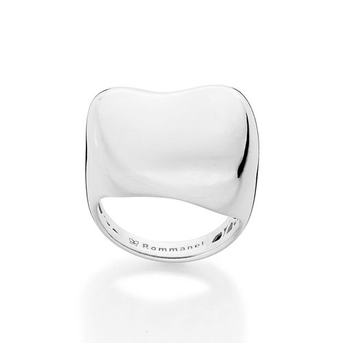 MAXI ANEL ABSTRATO DE PRATA MACIÇA 925