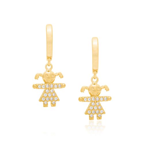 Brincos  JOIA BANHADA OURO 18K