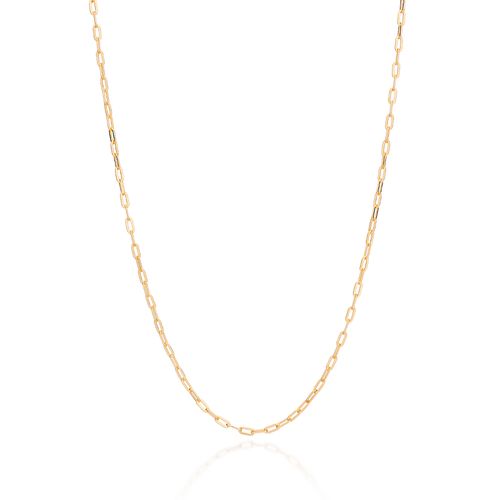 CORDÃO BANHADO A OURO 18K