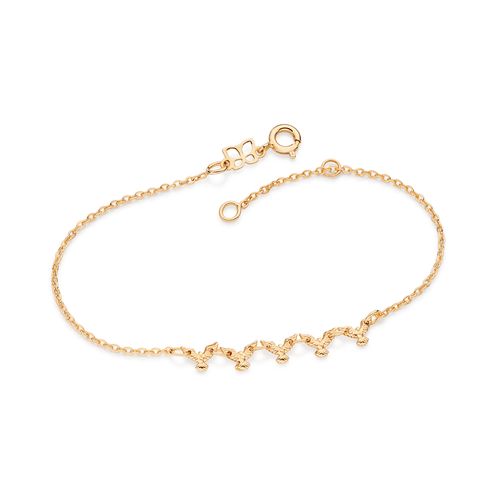 PULSEIRA ESPÍRITO SANTO BANHADA A OURO 18K