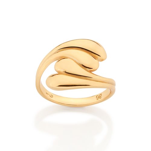 ANEL MOVIMENTO BANHADO A OURO 18K