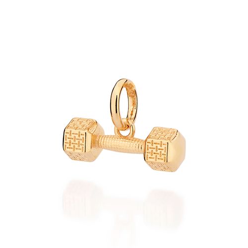 PINGENTE HALTER DE ACADEMIA BANHADO A OURO 18K
