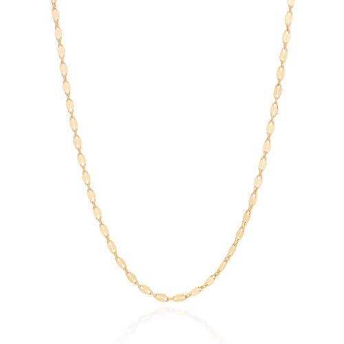 GARGANTILHA BANHADA A OURO 18K