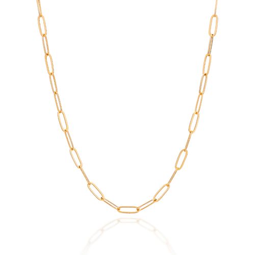 CORDÃO BANHADO A OURO 18K